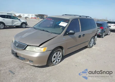 2001 Honda Odyssey Lx from USA, damaged, VIN 2HKRL18531H569384